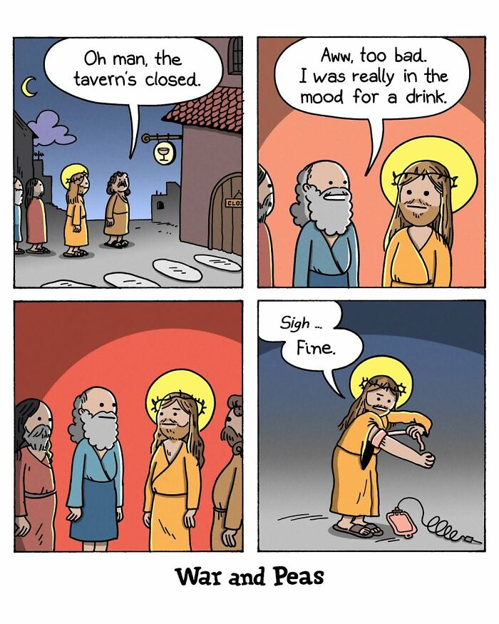 47 New Brilliantly Bizarre Comics By &lsquo;War And Peas&rsquo; That Might Catch You Off Guard