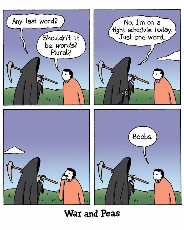 47 New Brilliantly Bizarre Comics By &lsquo;War And Peas&rsquo; That Might Catch You Off Guard