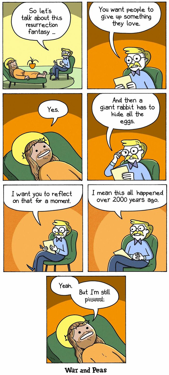 47 New Brilliantly Bizarre Comics By &lsquo;War And Peas&rsquo; That Might Catch You Off Guard