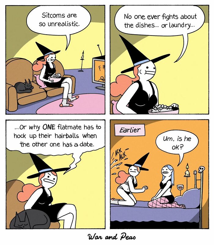 47 New Brilliantly Bizarre Comics By &lsquo;War And Peas&rsquo; That Might Catch You Off Guard