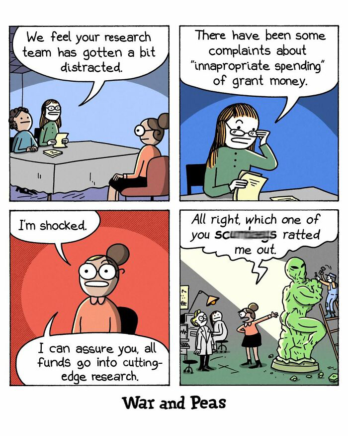 47 New Brilliantly Bizarre Comics By &lsquo;War And Peas&rsquo; That Might Catch You Off Guard