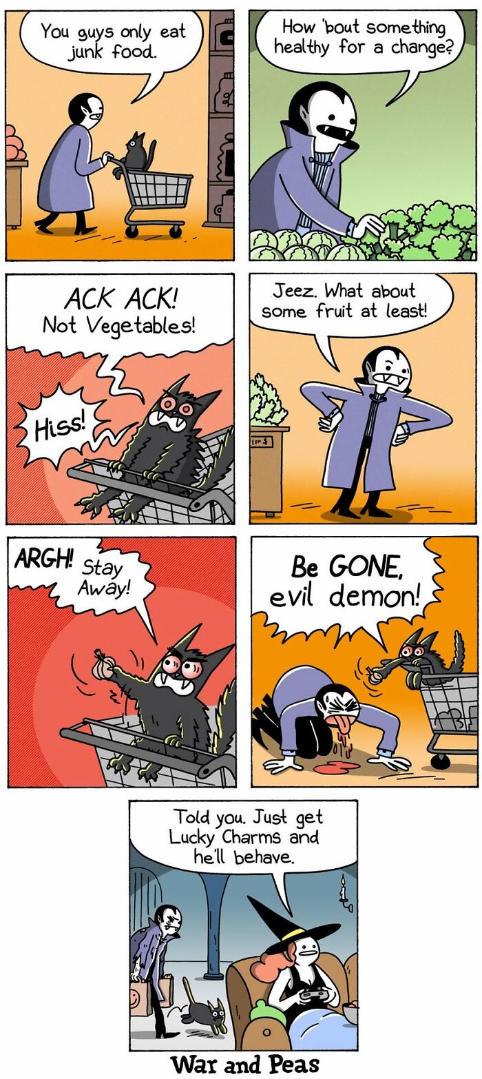 47 New Brilliantly Bizarre Comics By &lsquo;War And Peas&rsquo; That Might Catch You Off Guard