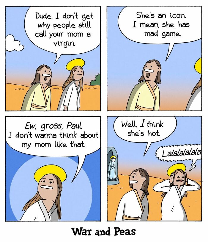 47 New Brilliantly Bizarre Comics By &lsquo;War And Peas&rsquo; That Might Catch You Off Guard