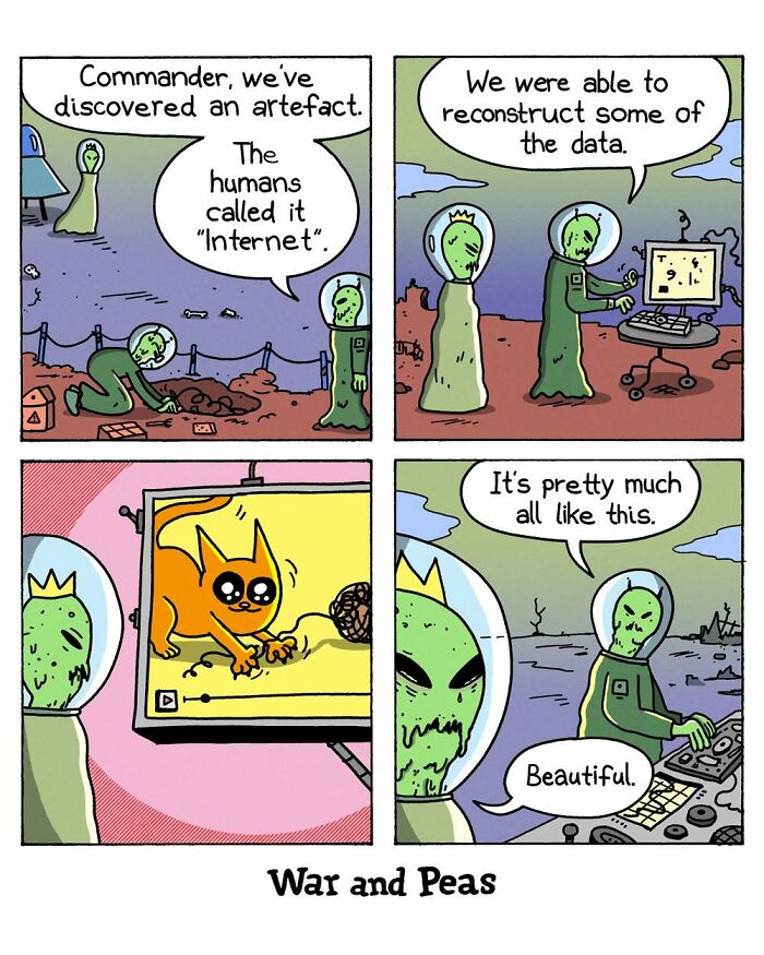 47 New Brilliantly Bizarre Comics By &lsquo;War And Peas&rsquo; That Might Catch You Off Guard