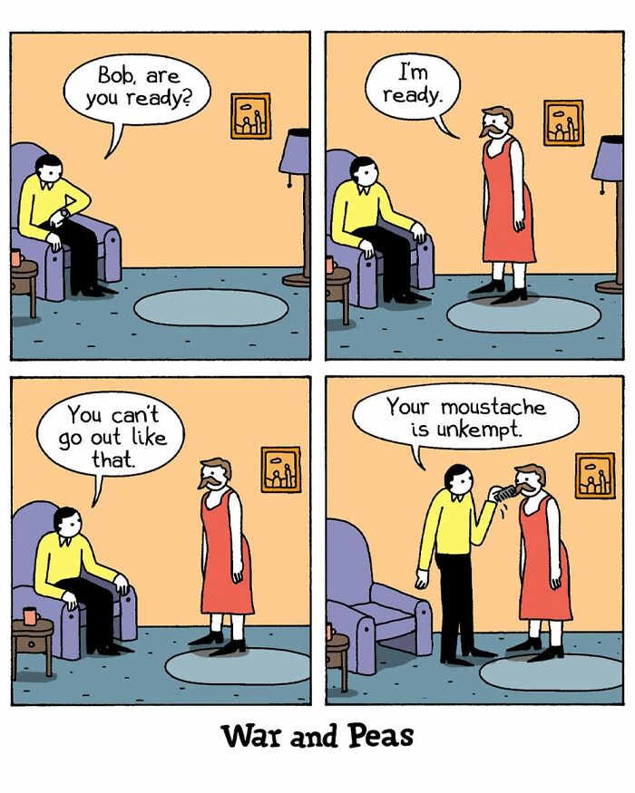 47 New Brilliantly Bizarre Comics By &lsquo;War And Peas&rsquo; That Might Catch You Off Guard