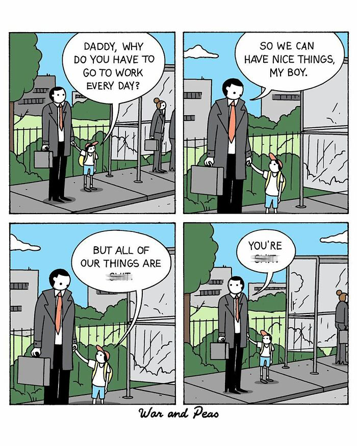47 New Brilliantly Bizarre Comics By &lsquo;War And Peas&rsquo; That Might Catch You Off Guard