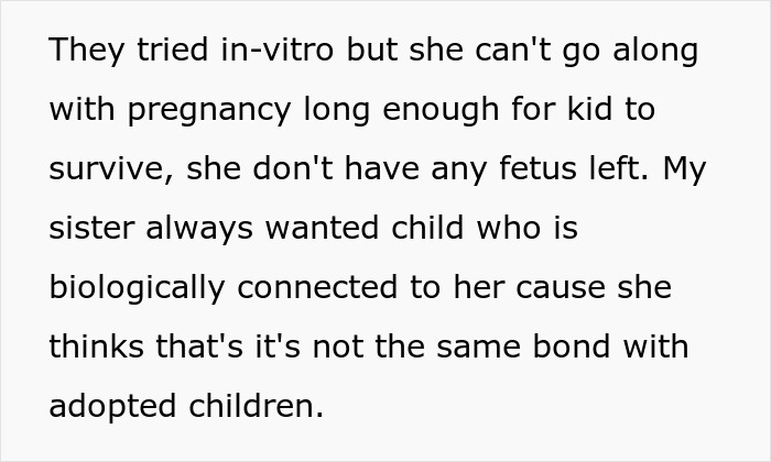 Infertile Woman Just Assumes She Can Take Pregnant Teen Sis’s Baby, Shocked When The Answer Is No Infertile Woman Just Assumes She Can Take Pregnant Teen Sis’s Baby, Shocked When The Answer Is No