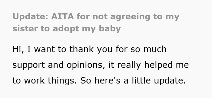 Infertile Woman Just Assumes She Can Take Pregnant Teen Sis’s Baby, Shocked When The Answer Is No Infertile Woman Just Assumes She Can Take Pregnant Teen Sis’s Baby, Shocked When The Answer Is No