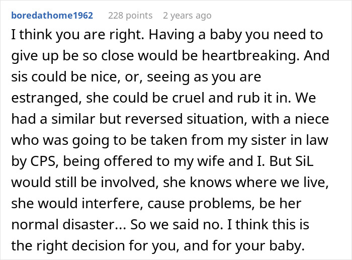 Infertile Woman Just Assumes She Can Take Pregnant Teen Sis’s Baby, Shocked When The Answer Is No Infertile Woman Just Assumes She Can Take Pregnant Teen Sis’s Baby, Shocked When The Answer Is No