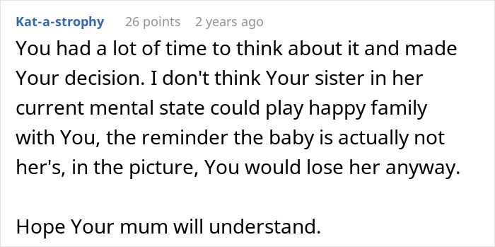 Infertile Woman Just Assumes She Can Take Pregnant Teen Sis’s Baby, Shocked When The Answer Is No Infertile Woman Just Assumes She Can Take Pregnant Teen Sis’s Baby, Shocked When The Answer Is No