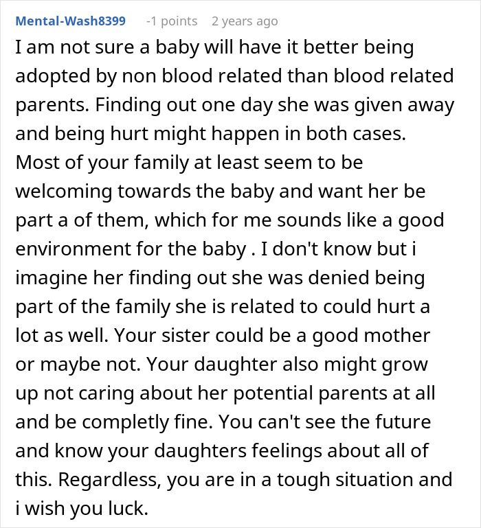 Infertile Woman Just Assumes She Can Take Pregnant Teen Sis’s Baby, Shocked When The Answer Is No Infertile Woman Just Assumes She Can Take Pregnant Teen Sis’s Baby, Shocked When The Answer Is No