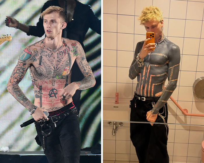 Machine Gun Kelly Reveals Frightening Side Effects Of Covering Body In Tattoo Ink, Doctors Unveil The Dangers