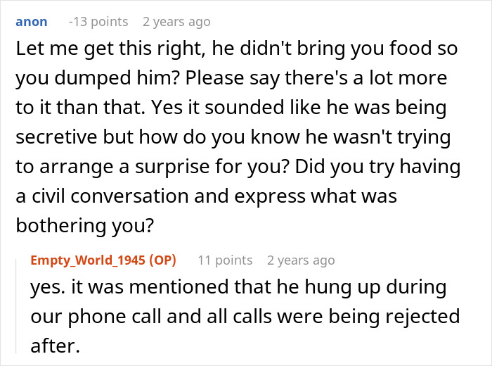 Guy Calls Fiancée A “Cry Baby” For Fussing Over Him Not Getting Her Lunch, Turns Out He’s A Cheater Guy Calls Fiancée A “Cry Baby” For Fussing Over Him Not Getting Her Lunch, Turns Out He’s A Cheater