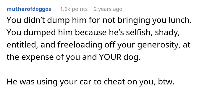 Guy Calls Fiancée A “Cry Baby” For Fussing Over Him Not Getting Her Lunch, Turns Out He’s A Cheater Guy Calls Fiancée A “Cry Baby” For Fussing Over Him Not Getting Her Lunch, Turns Out He’s A Cheater