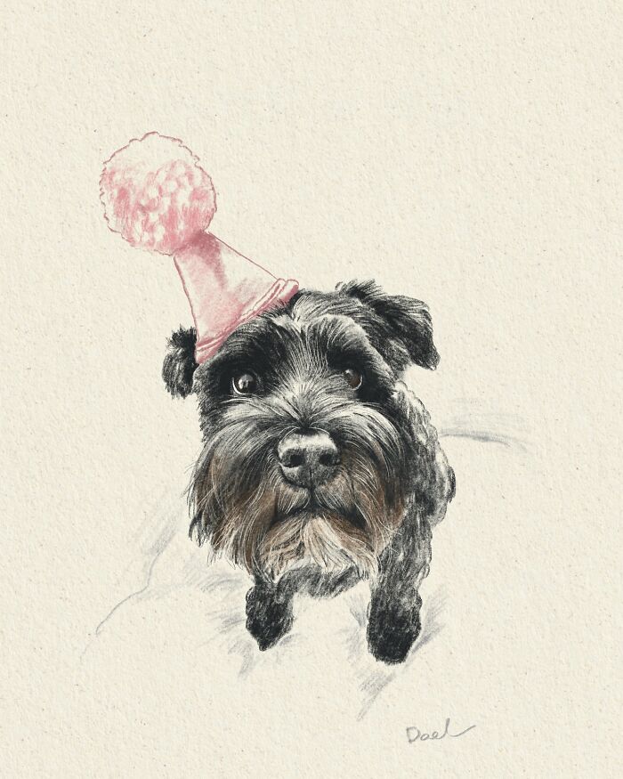 This Artist Draws Dog Portraits That Perfectly Capture Each Pet&rsquo;s Personality (76 Pics)