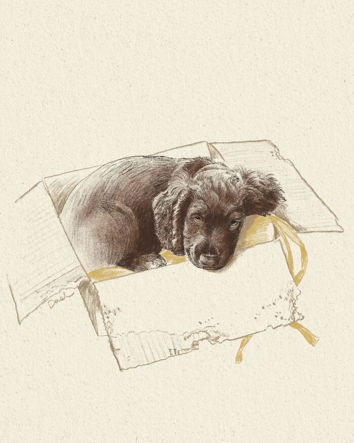 This Artist Draws Dog Portraits That Perfectly Capture Each Pet&rsquo;s Personality (76 Pics)