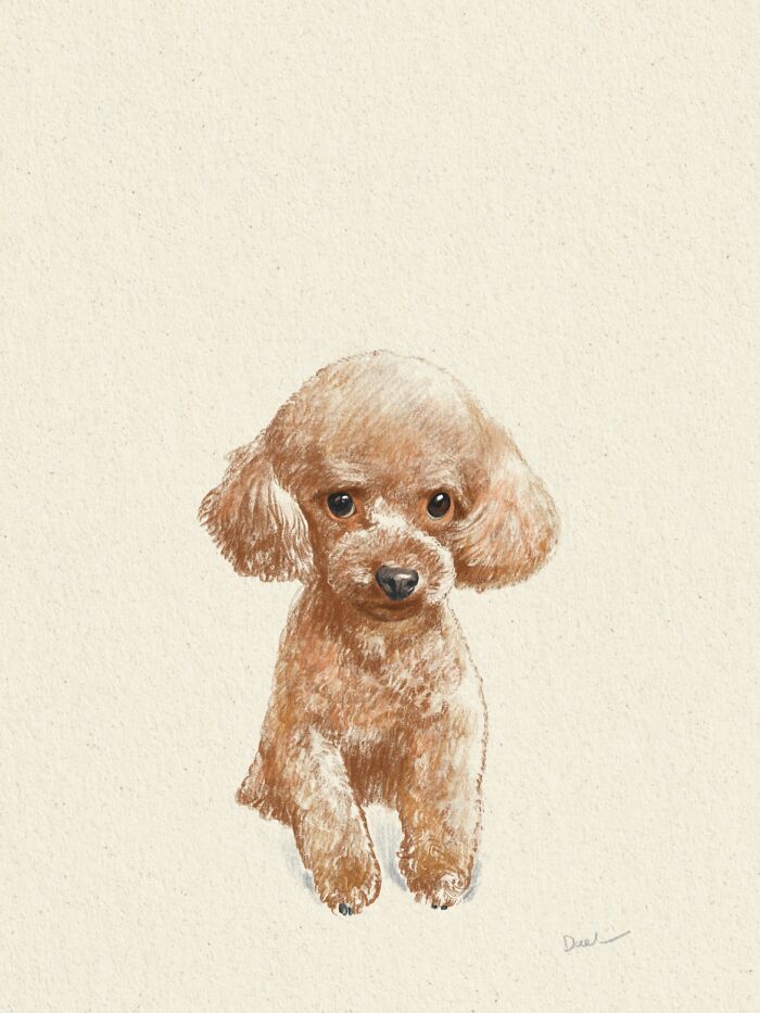This Artist Draws Dog Portraits That Perfectly Capture Each Pet&rsquo;s Personality (76 Pics)