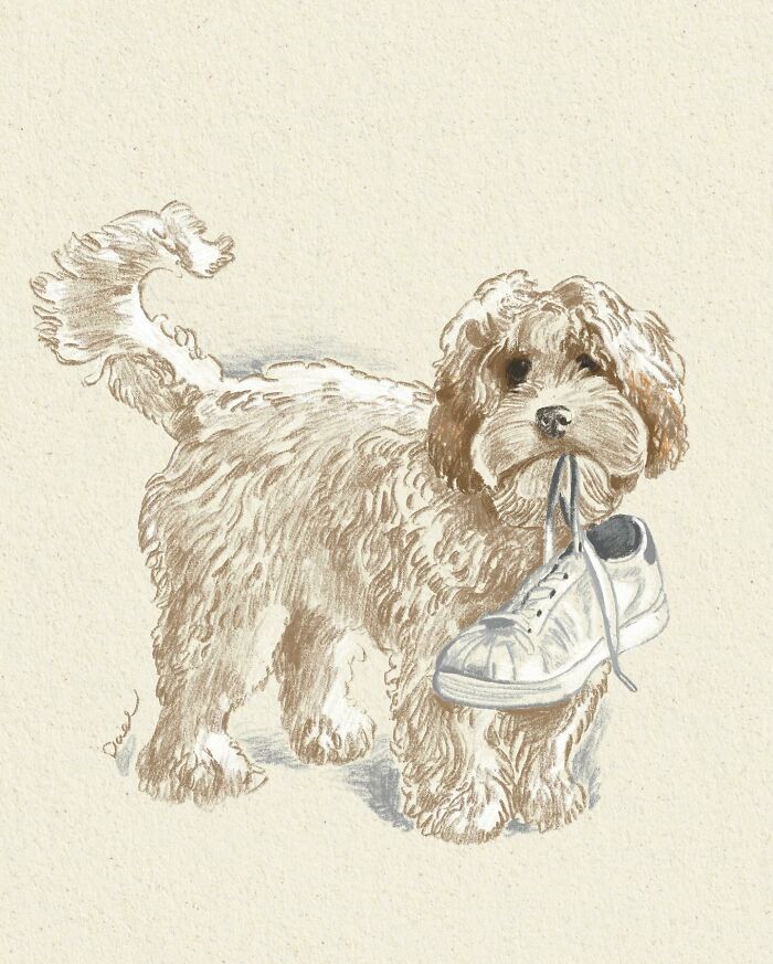 This Artist Draws Dog Portraits That Perfectly Capture Each Pet&rsquo;s Personality (76 Pics)