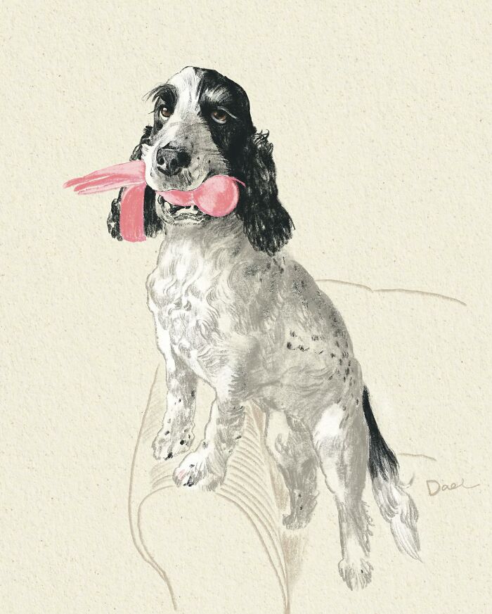 This Artist Draws Dog Portraits That Perfectly Capture Each Pet&rsquo;s Personality (76 Pics)