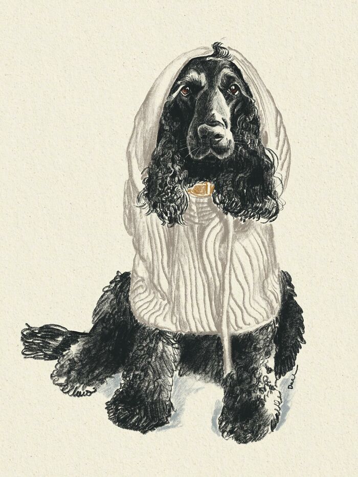 This Artist Draws Dog Portraits That Perfectly Capture Each Pet&rsquo;s Personality (76 Pics)