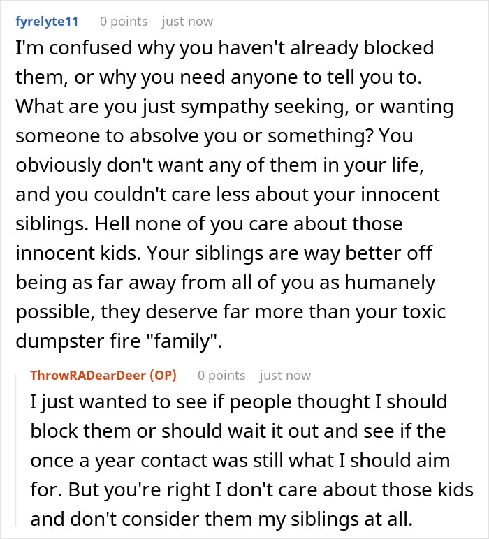 26YO Refuses To Take In Half Siblings After Father Had Them From Affair With Late Wife’s Nurse 26YO Refuses To Take In Half Siblings After Father Had Them From Affair With Late Wife’s Nurse