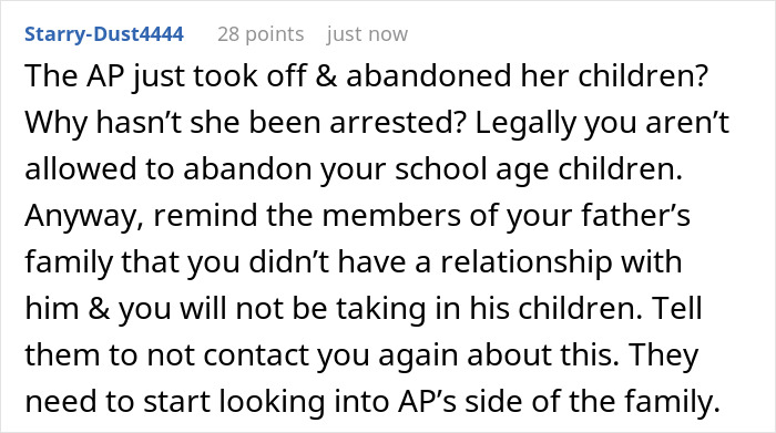26YO Refuses To Take In Half Siblings After Father Had Them From Affair With Late Wife’s Nurse 26YO Refuses To Take In Half Siblings After Father Had Them From Affair With Late Wife’s Nurse