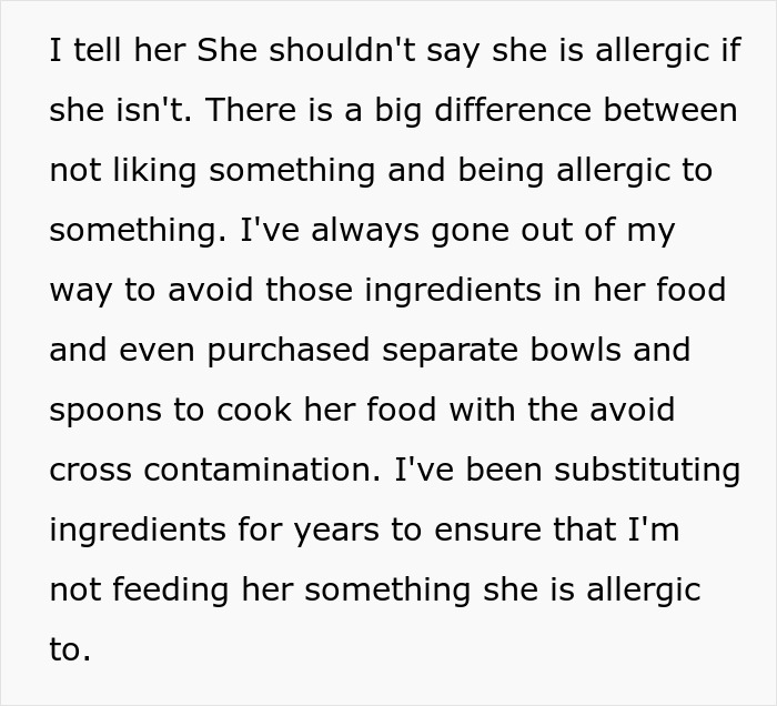 MIL Devours Mousse That DIL Made With Eggs And Salt, Shocked DIL Learns Her Allergies Were A Lie MIL Devours Mousse That DIL Made With Eggs And Salt, Shocked DIL Learns Her Allergies Were A Lie