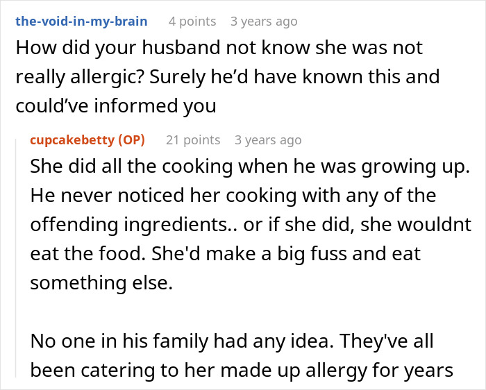 MIL Devours Mousse That DIL Made With Eggs And Salt, Shocked DIL Learns Her Allergies Were A Lie MIL Devours Mousse That DIL Made With Eggs And Salt, Shocked DIL Learns Her Allergies Were A Lie
