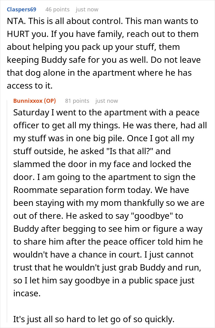 Bride-To-Be Gets Dumped 4 Months Before Wedding, Ex Suddenly Wants Shared Dog Returned Bride-To-Be Gets Dumped 4 Months Before Wedding, Ex Suddenly Wants Shared Dog Returned