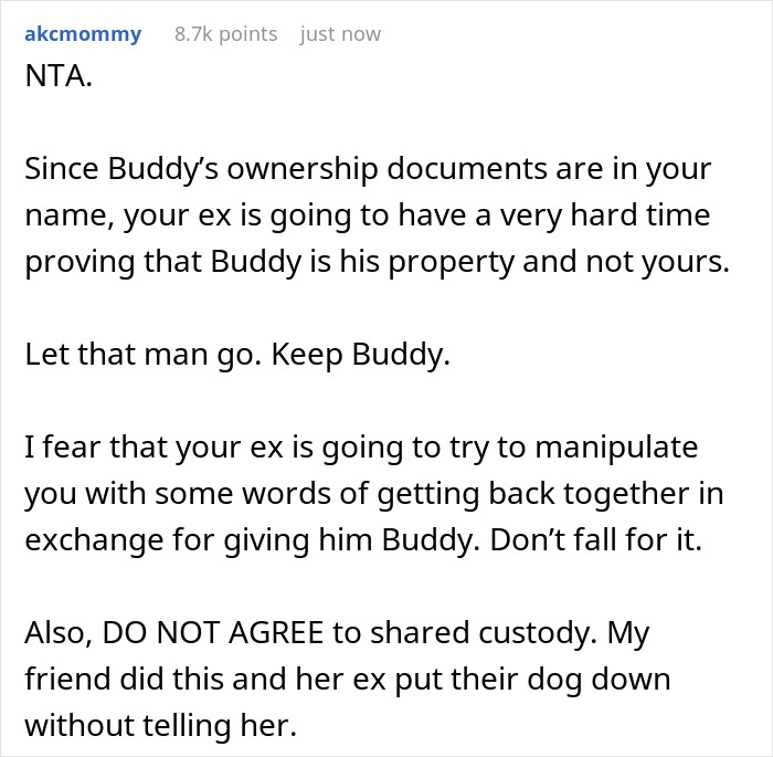 Bride-To-Be Gets Dumped 4 Months Before Wedding, Ex Suddenly Wants Shared Dog Returned Bride-To-Be Gets Dumped 4 Months Before Wedding, Ex Suddenly Wants Shared Dog Returned