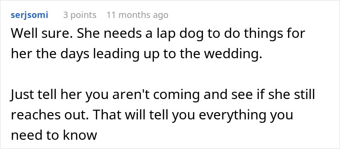 Broke Woman Tells Bride She Can No Longer Afford Her Destination Wedding, Her Response Floors Her
