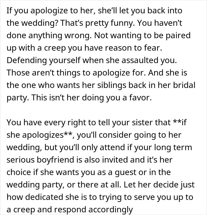Woman Allows Creepy BIL To Hit On Sister Just So Her Fiancé Likes Her Better Woman Allows Creepy BIL To Hit On Sister Just So Her Fiancé Likes Her Better