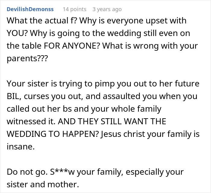 Woman Allows Creepy BIL To Hit On Sister Just So Her Fiancé Likes Her Better Woman Allows Creepy BIL To Hit On Sister Just So Her Fiancé Likes Her Better