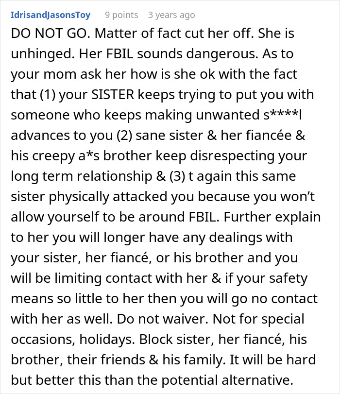 Woman Allows Creepy BIL To Hit On Sister Just So Her Fiancé Likes Her Better Woman Allows Creepy BIL To Hit On Sister Just So Her Fiancé Likes Her Better