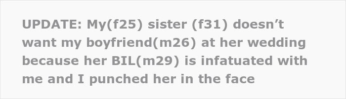 Woman Allows Creepy BIL To Hit On Sister Just So Her Fiancé Likes Her Better Woman Allows Creepy BIL To Hit On Sister Just So Her Fiancé Likes Her Better