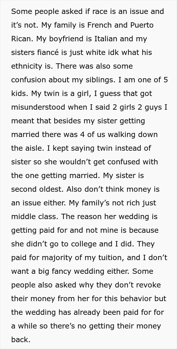 Woman Allows Creepy BIL To Hit On Sister Just So Her Fiancé Likes Her Better Woman Allows Creepy BIL To Hit On Sister Just So Her Fiancé Likes Her Better