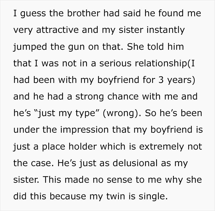 Woman Allows Creepy BIL To Hit On Sister Just So Her Fiancé Likes Her Better Woman Allows Creepy BIL To Hit On Sister Just So Her Fiancé Likes Her Better