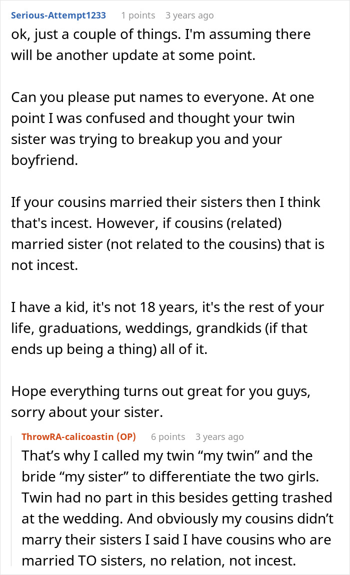 Woman Allows Creepy BIL To Hit On Sister Just So Her Fiancé Likes Her Better Woman Allows Creepy BIL To Hit On Sister Just So Her Fiancé Likes Her Better