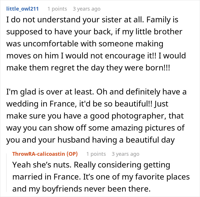 Woman Allows Creepy BIL To Hit On Sister Just So Her Fiancé Likes Her Better Woman Allows Creepy BIL To Hit On Sister Just So Her Fiancé Likes Her Better