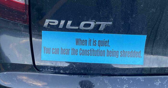 “Have The Day You Voted For”: 53 Wild Bumper Stickers That Stopped People In Their Tracks (New Pics) “Have The Day You Voted For”: 53 Wild Bumper Stickers That Stopped People In Their Tracks (New Pics)