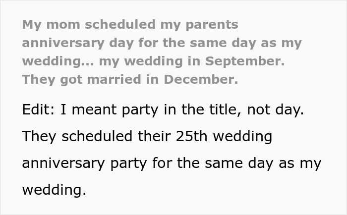 Woman Discovers Her Mom&rsquo;s Secret Plans For Her Wedding Day, Cuts Off Every Family Member Involved