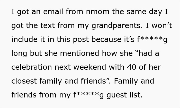 Woman Discovers Her Mom&rsquo;s Secret Plans For Her Wedding Day, Cuts Off Every Family Member Involved