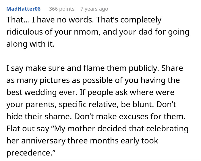 Woman Discovers Her Mom&rsquo;s Secret Plans For Her Wedding Day, Cuts Off Every Family Member Involved