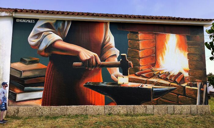 29 Street Art Transformations By Nuno Miles That Turn Buildings Into Hyperrealistic Art 29 Street Art Transformations By Nuno Miles That Turn Buildings Into Hyperrealistic Art