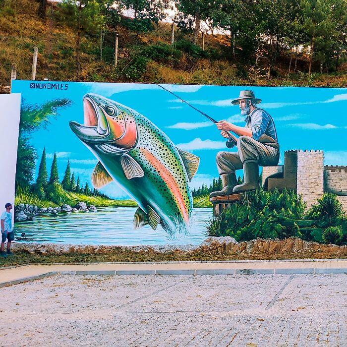 29 Street Art Transformations By Nuno Miles That Turn Buildings Into Hyperrealistic Art 29 Street Art Transformations By Nuno Miles That Turn Buildings Into Hyperrealistic Art