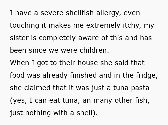 Sister Thinks Woman’s Allergy Is A Lie, Her “Test” Gets Her Arrested Sister Thinks Woman’s Allergy Is A Lie, Her “Test” Gets Her Arrested