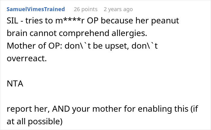 Sister Thinks Woman’s Allergy Is A Lie, Her “Test” Gets Her Arrested Sister Thinks Woman’s Allergy Is A Lie, Her “Test” Gets Her Arrested