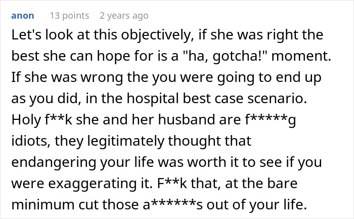 Sister Thinks Woman’s Allergy Is A Lie, Her “Test” Gets Her Arrested Sister Thinks Woman’s Allergy Is A Lie, Her “Test” Gets Her Arrested