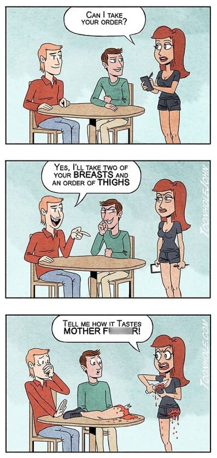 Dark Humor Fans Might Appreciate These 40 New Twisted Comics By Toonhole John Dark Humor Fans Might Appreciate These 40 New Twisted Comics By Toonhole John