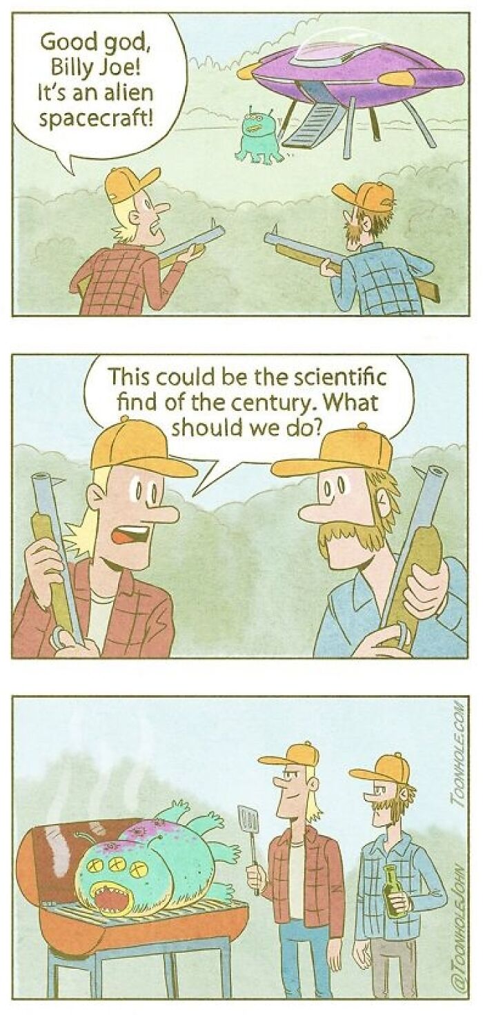 Dark Humor Fans Might Appreciate These 40 New Twisted Comics By Toonhole John Dark Humor Fans Might Appreciate These 40 New Twisted Comics By Toonhole John
